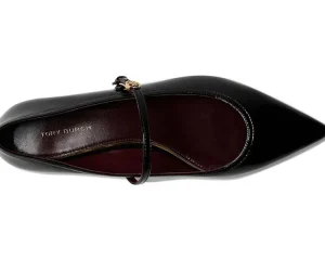 Tory Burch Flats<Double T-Buckle Mary Jane Perfect Black