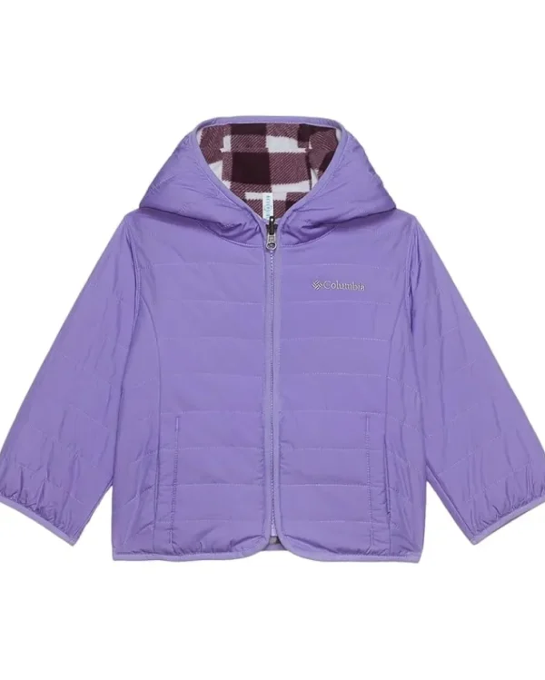 Columbia Kids Coats & Jackets | Coats & Jackets<Double Trouble™ II Jacket (Toddler) Paisley Purple/Snowdrift Check