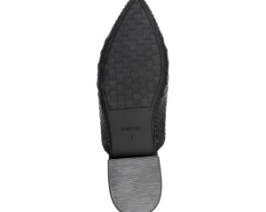Birdies Flats | Mules<Dove Woven Mule Black