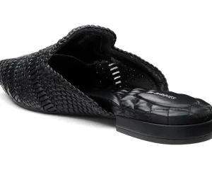Birdies Flats | Mules<Dove Woven Mule Black