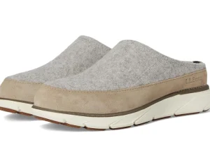 L.L.Bean Slippers<Downeast Clog Wool Tan
