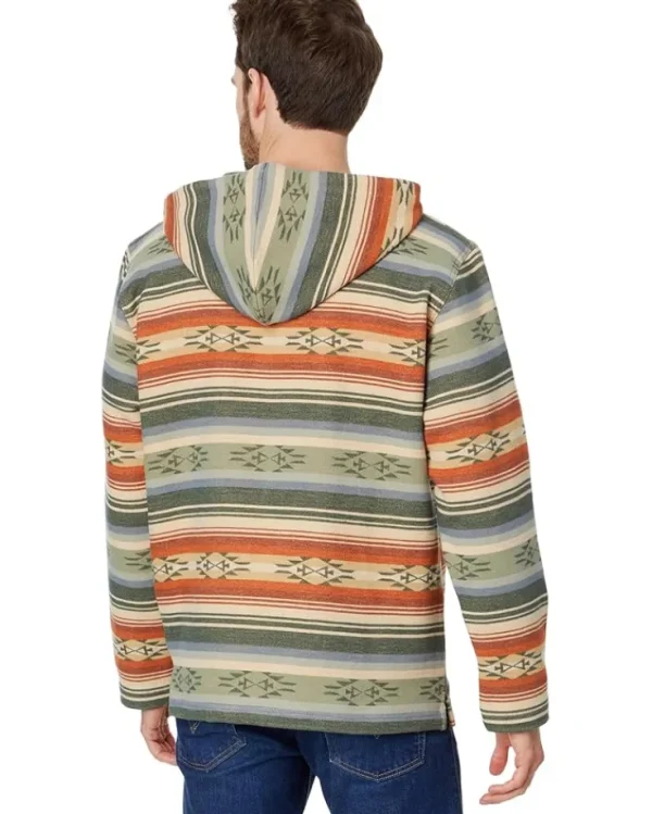 Pendleton Hoodies & Sweatshirts<Driftwood Hoody Adobe/Green Stripe