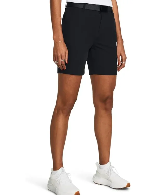Under Armour Shorts<Drive 7" Shorts Black/Metallic Silver