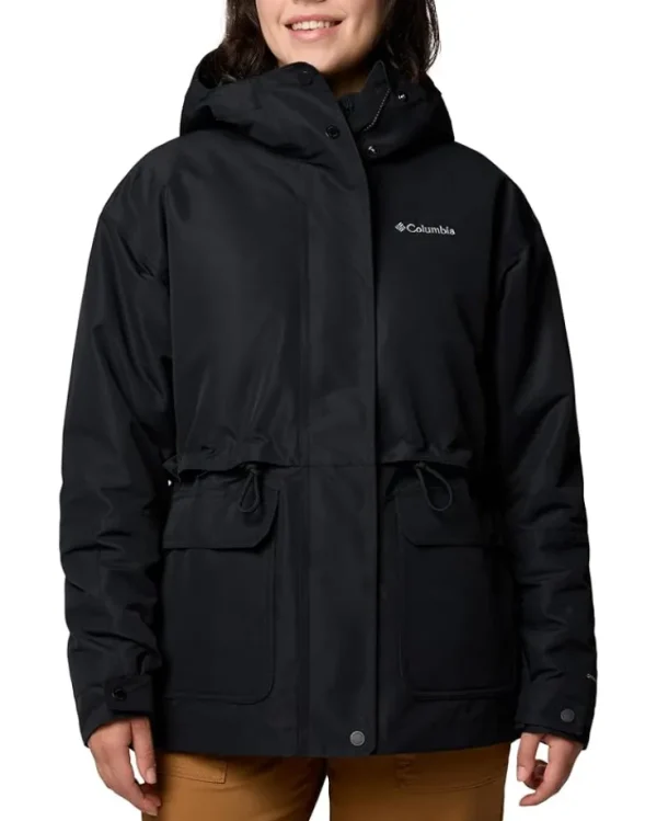 Columbia Plus Size | Coats & Outerwear<Drop Ridge™ II Interchange Jacket Black