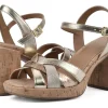 White Mountain Heels<Dubonnet Gold/Multi/Smooth