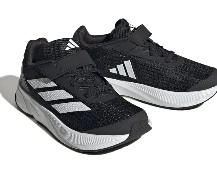 duramo_sl_elastic_lace_li_0.webp adidas Kids Adaptive | Adaptive<Duramo SL Elastic Lace (Little Kid/Big Kid) Core Black/Footwear White/Carbon