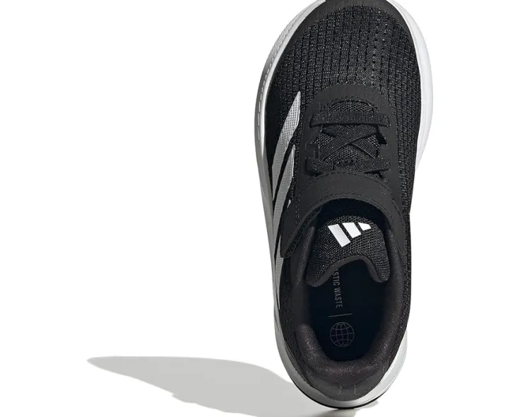duramo_sl_elastic_lace_li_1.webp adidas Kids Adaptive | Adaptive<Duramo SL Elastic Lace (Little Kid/Big Kid) Core Black/Footwear White/Carbon