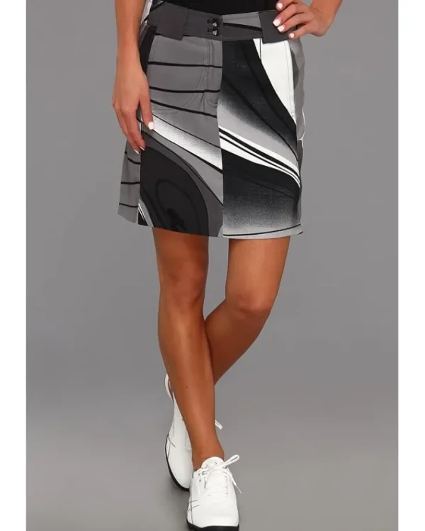 Jamie Sadock Skirts<Ecco Print 18 in. Skort Jet Black