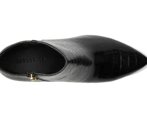 Aerosoles Adaptive<Edith Black Croco Faux Leather
