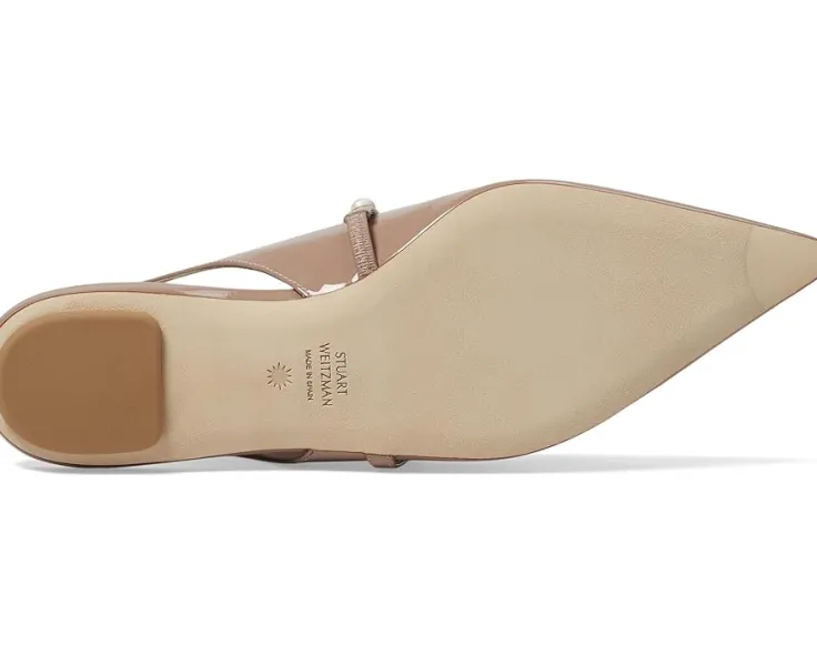 emlia_pearlita_slingback__2.webp Stuart Weitzman Flats<Emlia Pearlita Slingback Flat Fawn