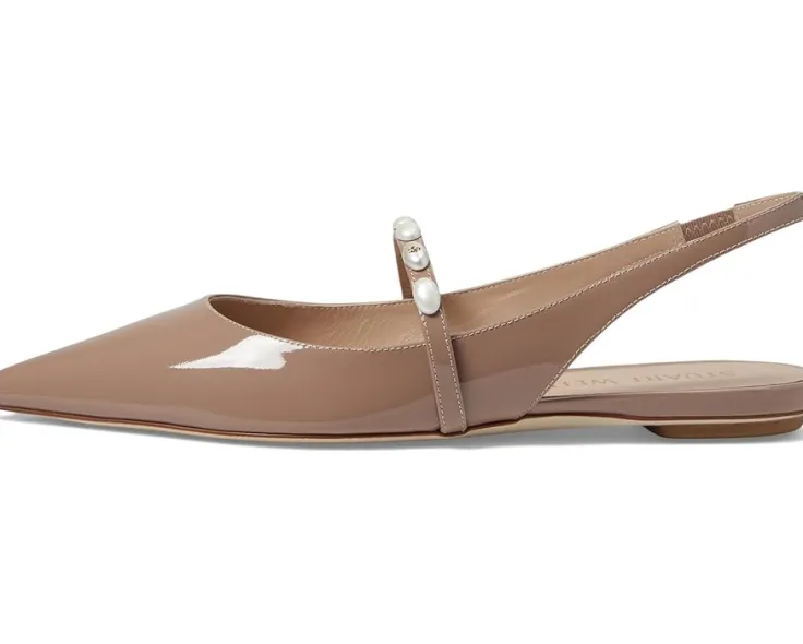 emlia_pearlita_slingback__3.webp Stuart Weitzman Flats<Emlia Pearlita Slingback Flat Fawn