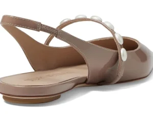 Stuart Weitzman Flats<Emlia Pearlita Slingback Flat Fawn