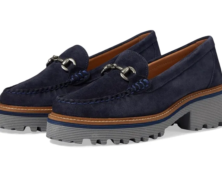 emmalynn_bit_loafer_0.webp Johnston & Murphy Loafers<Emmalynn Bit Loafer Navy