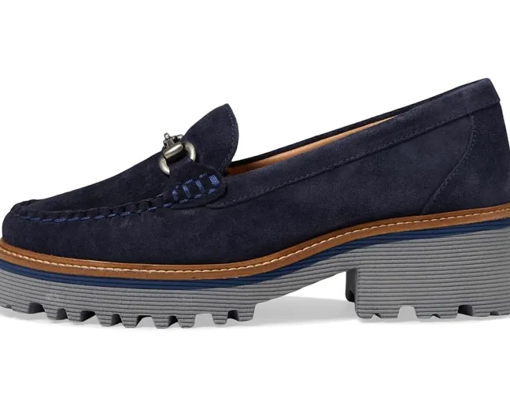 emmalynn_bit_loafer_3.webp Johnston & Murphy Loafers<Emmalynn Bit Loafer Navy