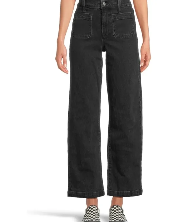 Madewell Jeans & Denim<Emmett Patch Pocket In Black Camarillo Wash