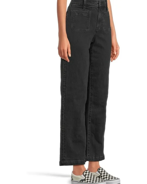 Madewell Jeans & Denim<Emmett Patch Pocket In Black Camarillo Wash