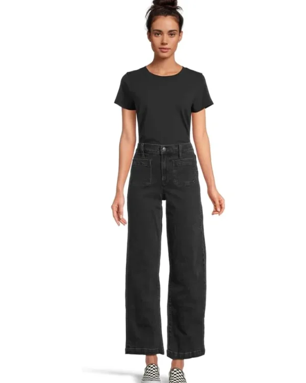Madewell Jeans & Denim<Emmett Patch Pocket In Black Camarillo Wash