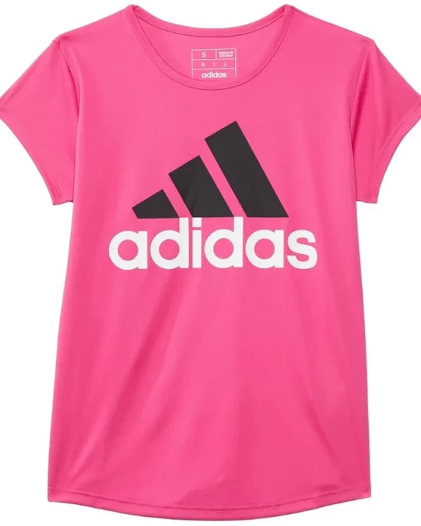 adidas Kids Shirts & Tops<Essential Poly Tee S24(Big Kid) Dark Pink