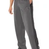 adidas Pants<Essentials 3-Stripes Tricot Open Hem Pants Black/Black 1