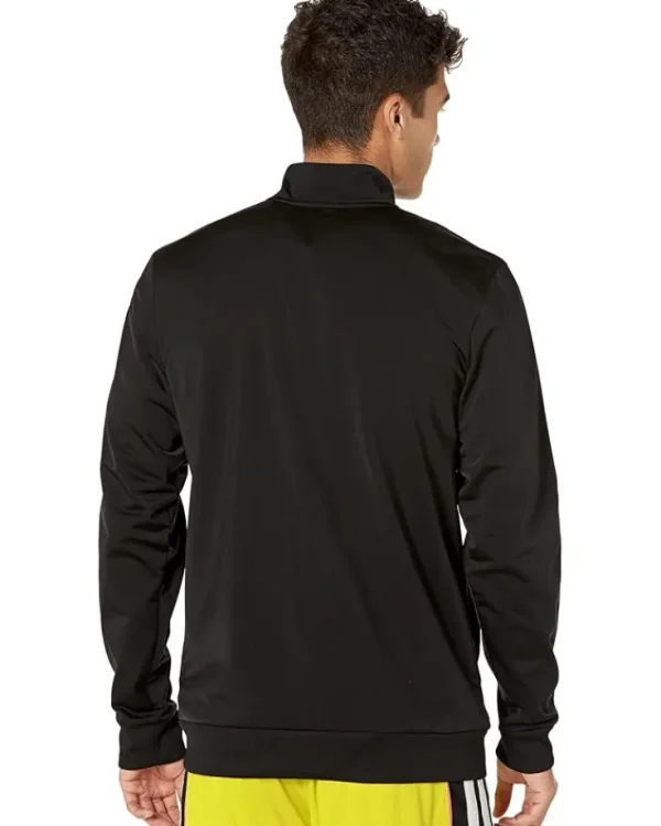 adidas Activewear | Big & Tall<Essentials 3-Stripes Tricot Track Jacket Black/Black