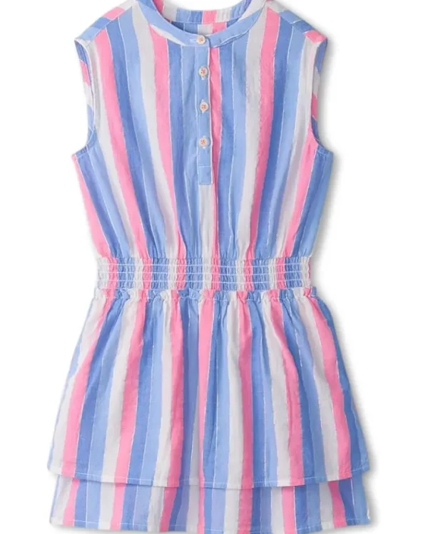 Hatley Kids Dresses<Evening Sky Smocked Waist Dress (Toddler/Little Kid/Big Kid) Blue