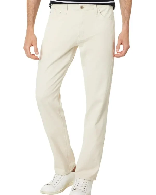 AG Jeans Pants<Everett Slim Straight Linen Pants Natural