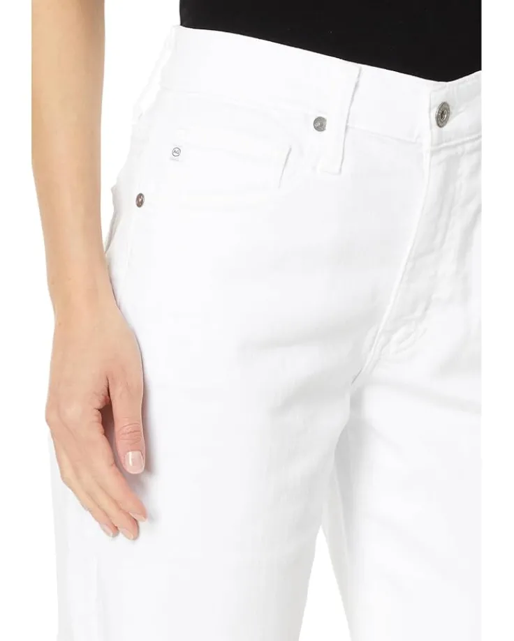 exboyfriend_high_rise_slo_2-1.webp AG Jeans Shorts<Ex-Boyfriend High Rise Slouchy Short in White