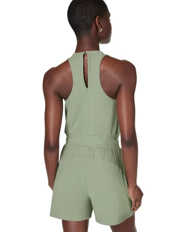 Sweaty Betty Jumpsuits & Rompers<Explorer Romper Aluminium Blue