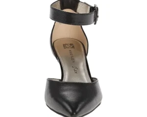 Anne Klein Heels<Fabulist Black Leather
