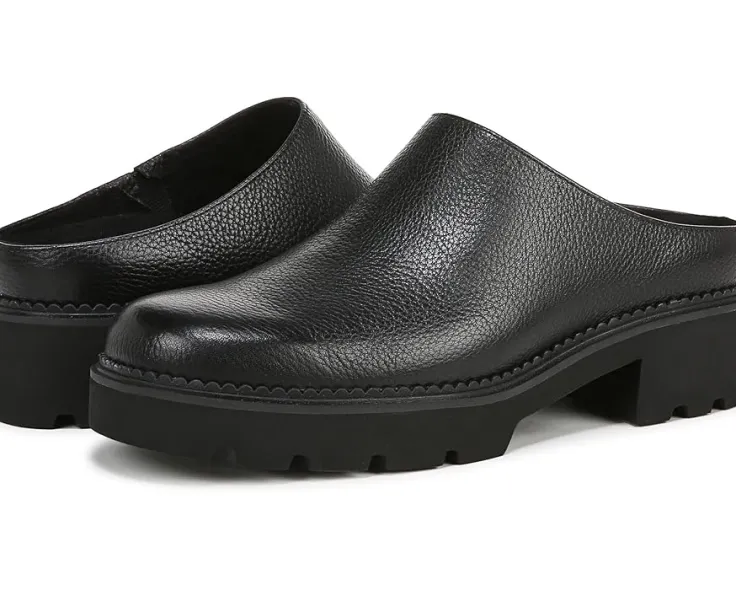 fairfax_0.webp VIONIC Mules | Slippers<Fairfax Black Leather