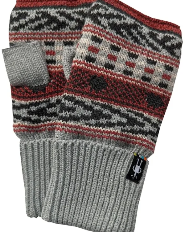 Smartwool Gloves | Gloves<Fairisle Fleece Lined Hand Warmer Light Gray Heather