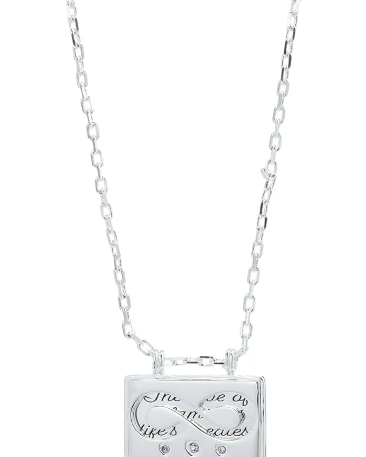 family_and_infinity_flip__0.webp Alex and Ani Jewelry<Family and Infinity Flip Charm Adjustable Necklace Shiny Silver
