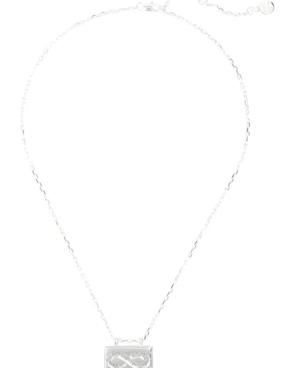Alex and Ani Jewelry<Family and Infinity Flip Charm Adjustable Necklace Shiny Silver
