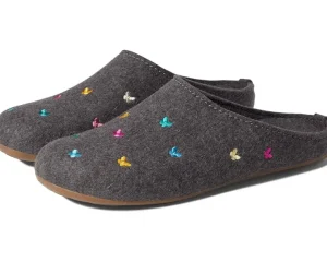 Haflinger Mules | Slippers<Farfalline Grey