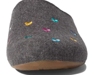 Haflinger Mules | Slippers<Farfalline Grey