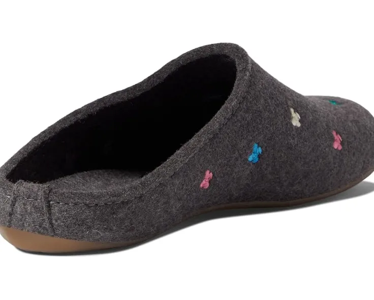 farfalline_4.webp Haflinger Mules | Slippers<Farfalline Grey