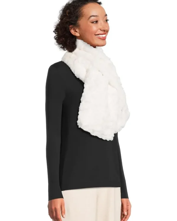 UGG Scarves<Faux Fur Pull Through Scarf Nimbus