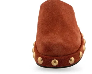 Aerosoles Clogs<Faye Ginger Bread Suede