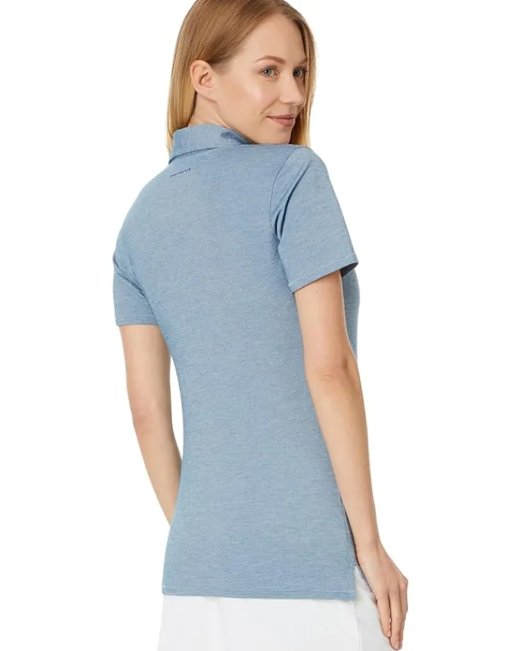 featherweight_active_1.webp TravisMathew Shirts & Tops | Activewear<Featherweight Active Heather Midnight