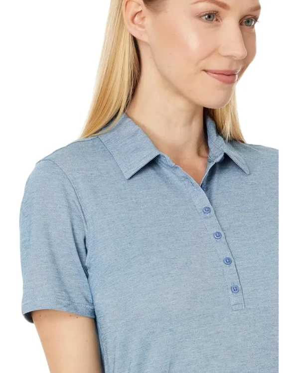 TravisMathew Shirts & Tops | Activewear<Featherweight Active Heather Midnight