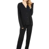 Eberjey Sleepwear<Fiona - The Catnap PJ Set Black