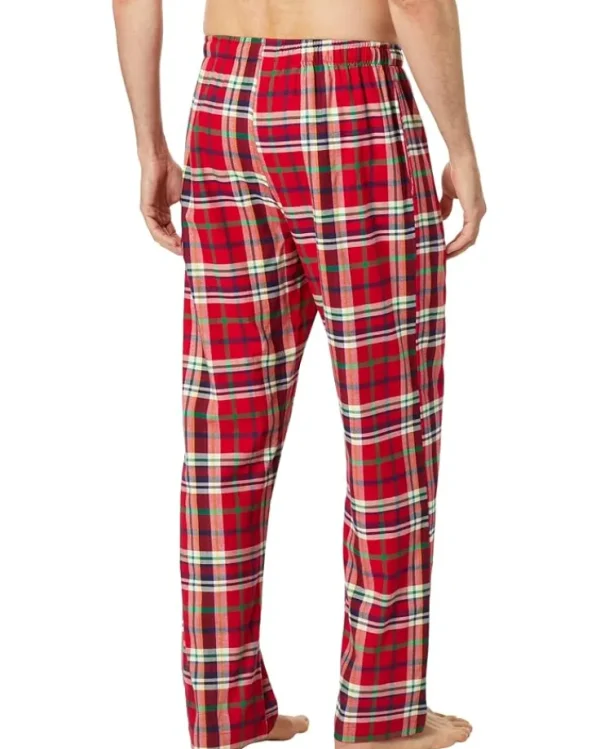 Polo Ralph Lauren Sleepwear<Flannel PJ Pants Barnes Plaid/Cruise Navy PP