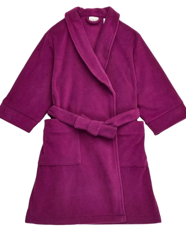L.L.Bean Pajamas | Pajamas<Fleece Robe (Little Kids) Plum Grape