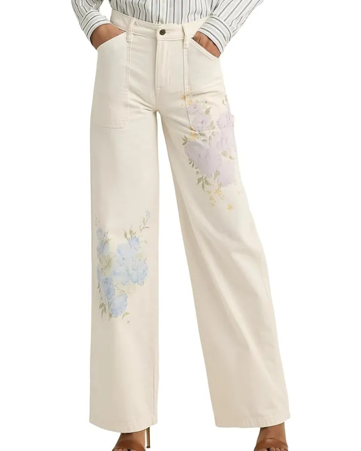 floral_highrise_wideleg_j_0.webp Lauren Ralph Lauren Jeans & Denim<Floral High-Rise Wide-Leg Jeans in Mascarpone Cream Wash
