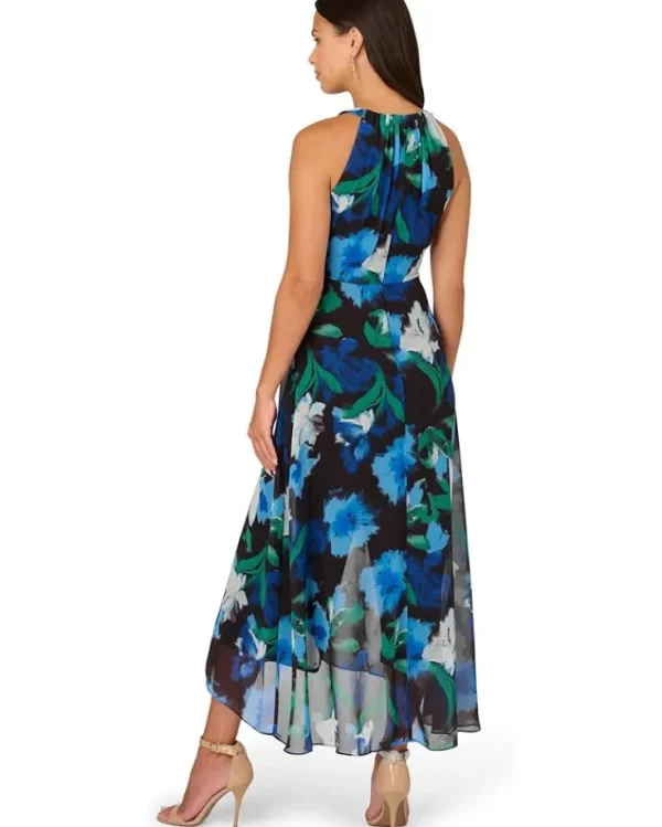 Adrianna Papell Jumpsuits & Rompers<Floral Print Jumpsuit Black Multi