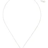 Kate Spade New York Jewelry<Flower Mini Pendant Clear/Silver