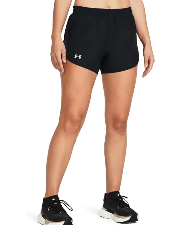 Under Armour Shorts<Fly By Shorts Black/Black/Reflective