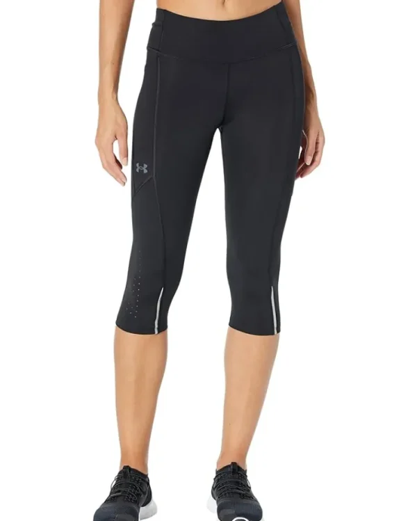 Under Armour Pants<Fly Fast 3.0 Speed Capris Black/Black/Reflective