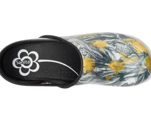 Sanita Clogs<Flyway Yellow/Grey