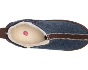 Acorn Slippers<Forest Bootie Navy Blue Moose